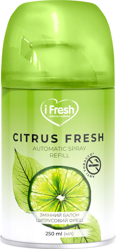 Змінний балон IFRESH Citrus fresh 250 мл (iF-000046)